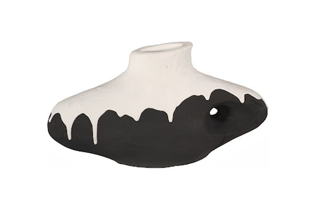 Phillips Collection Porcelain Drip Wide Vase