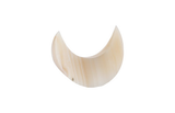 Phillips Collection Onyx Moon Sculpture, Small Off White Assorted Tabletop