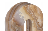 Phillips Collection Onyx Sculpture, Rainbow Amber Tabletop