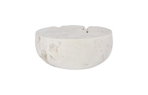 Phillips Collection Cast Cheese Stone , Round Roman Stone Coffee Table