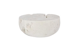 Phillips Collection Cast Cheese Stone , Round Roman Stone Coffee Table
