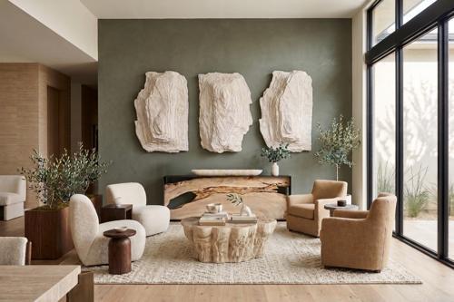 Phillips Collection Stratified Cast Stone Wall Art Roman Stone Accent