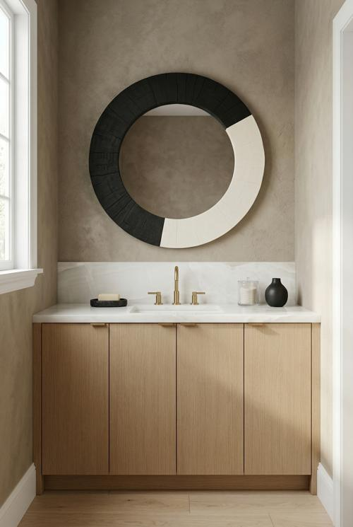 Phillips Collection Eclipse Black Mirror