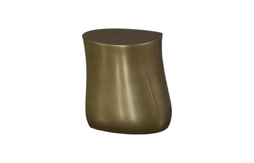 Phillips Collection Mellow Polished Brass Side Table