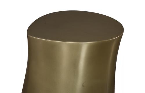 Phillips Collection Mellow Polished Brass Side Table