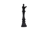 Phillips Collection Queen Chess Wall Decor Cast Stone Black Accent