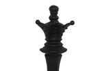 Phillips Collection Queen Chess Wall Decor Cast Stone Black Accent