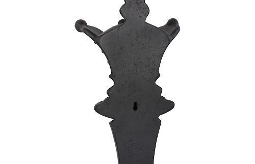 Phillips Collection Queen Chess Wall Decor Cast Stone Black Accent