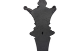 Phillips Collection Queen Chess Wall Decor Cast Stone Black Accent