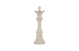 Phillips Collection Queen Chess Wall Decor Cast Stone White Accent