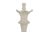 Phillips Collection Queen Chess Wall Decor Cast Stone White Accent
