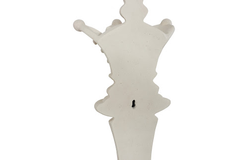 Phillips Collection Queen Chess Wall Decor Cast Stone White Accent