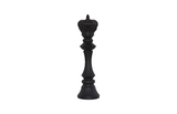 Phillips Collection King Chess Wall Decor Cast Stone Black Accent
