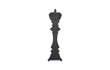 Phillips Collection King Chess Wall Decor Cast Stone Black Accent