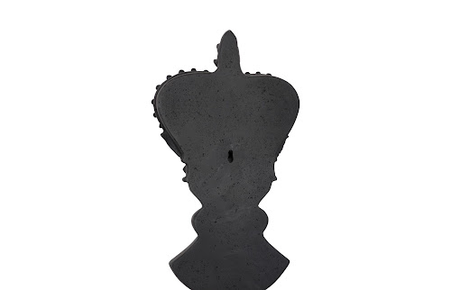 Phillips Collection King Chess Wall Decor Cast Stone Black Accent