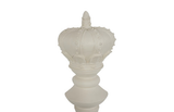 Phillips Collection King Chess Wall Decor Cast Stone White Accent