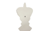 Phillips Collection King Chess Wall Decor Cast Stone White Accent
