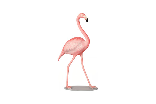 Phillips Collection Flamingo Sculpture Pink Accent
