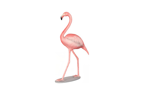 Phillips Collection Flamingo Sculpture Pink Accent