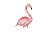Phillips Collection Flamingo Sculpture Pink Accent