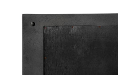 Phillips Collection Magma Charcoal Stone Mirror