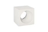 Phillips Collection Void White Stone Side Table