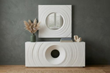 Phillips Collection Void White Stone Mirror