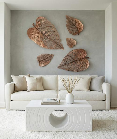 Phillips Collection Void White Stone Coffee Table