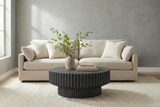 Phillips Collection Vetra Charcoal Stone Coffee Table