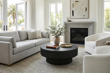 Phillips Collection Vetra Charcoal Stone Coffee Table
