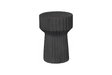 Phillips Collection Vetra Charcoal Stone Side Table