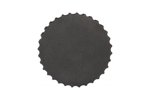 Phillips Collection Vetra Charcoal Stone Side Table