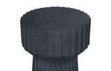 Phillips Collection Vetra Charcoal Stone Side Table