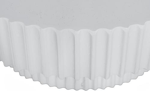 Phillips Collection Vetra White Stone Coffee Table