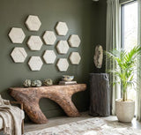 Phillips Collection Hexagon Wall Tiles, Set of 3 Roman Stone Wall Art