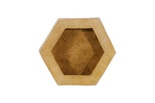Phillips Collection Hexagon Wall Tiles, Set of 3 Roman Stone Wall Art