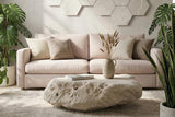 Phillips Collection Hexagon Wall Tiles, Set of 3 Roman Stone Wall Art