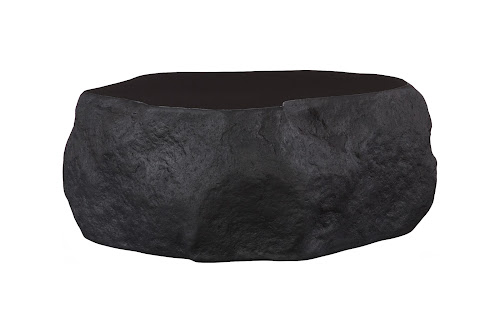 Phillips Collection Quarry Black Glamstone Coffee Table