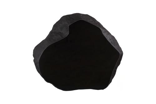 Phillips Collection Quarry Small Black Glamstone Coffee Table