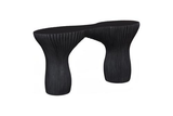 Phillips Collection Cadence  Table Black Stone Console