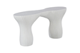 Phillips Collection Cadence  Table White Stone Console