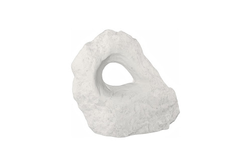 Phillips Collection Cast Cheese Stone Sculpture Small Roman Stone Accent