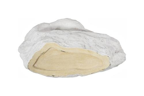 Phillips Collection Cast Cheese Stone Sculpture Small Roman Stone Accent