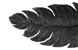Phillips Collection Feather Wall Decor, Black, Metal LG Accent
