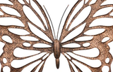 Phillips Collection Butterfly Wall Art, SM Copper/Black Metal Accent