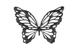 Phillips Collection Butterfly Wall Art, SM Copper/Black Metal Accent