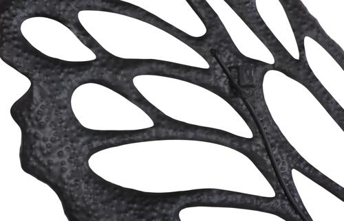 Phillips Collection Butterfly Wall Art, SM Copper/Black Metal Accent