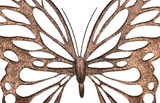 Phillips Collection Butterfly Wall Art, LG Copper/Black Metal Accent