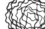 Phillips Collection Vine Wall Flower, Black Large Accent