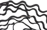 Phillips Collection Vine Wall Flower, Black Large Accent
